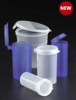 Potes plásticos con tapa bisagra Altos - ePack Soluciones
