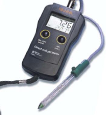HI 99121. Medidor directo del pH y Temperatura del Suelo, sustrato o  compost, tienda On Line